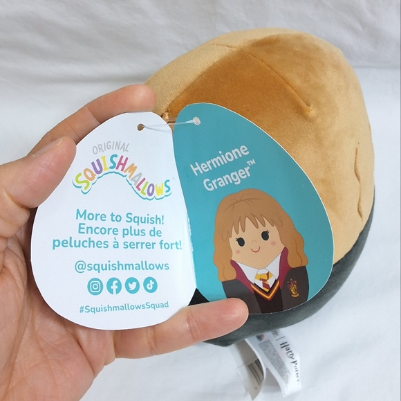 Hermione Granger Harry Potter Wizarding World Squishmallows, New With Tag - Picture 3 of 4